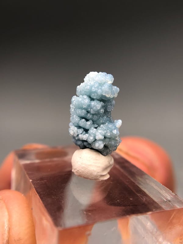 Allophane from Guizhou, China, individual mineral specimen view 3