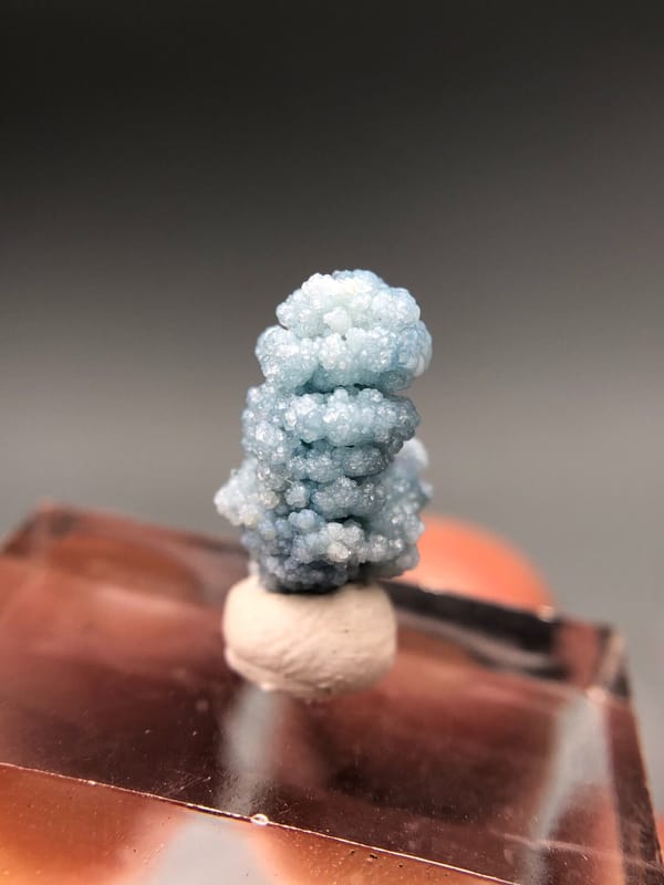 Allophane from Guizhou, China, individual mineral specimen view 4