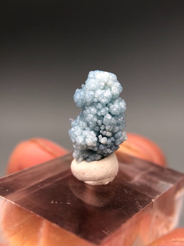 Allophane from Guizhou, China, individual mineral specimen view 5