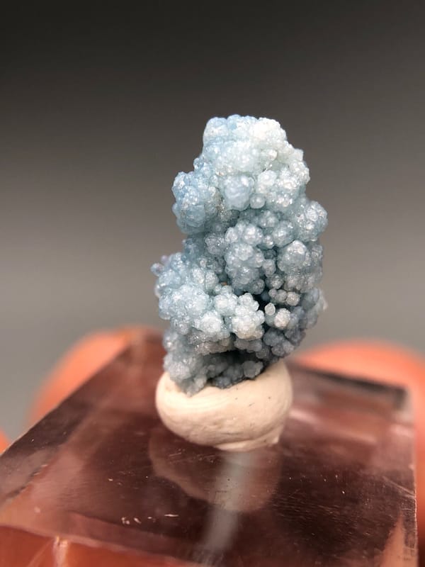 Allophane from Guizhou, China, individual mineral specimen view 6