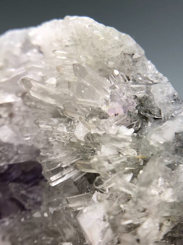 Fluorite from Wuzhou, Guangxi, China, individual mineral specimen view 3