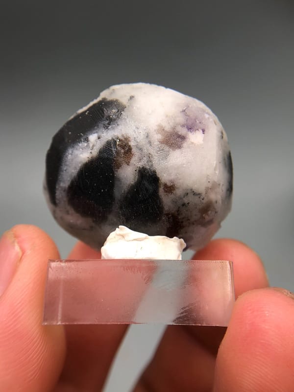 Fluorite from Wuzhou, Guangxi, China, individual mineral specimen view 7