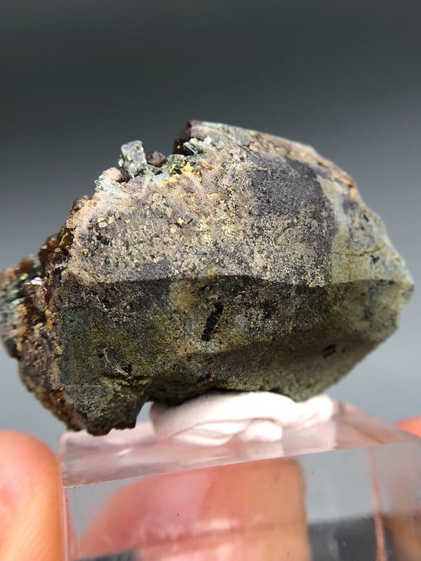 Grossular from Zhaoqing, Guangdong, China, individual mineral specimen view 7