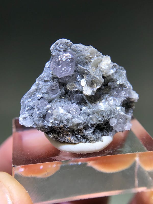Apatite from Xuebaoding, Pingwu Co., Sichuan, China, individual mineral specimen view 1