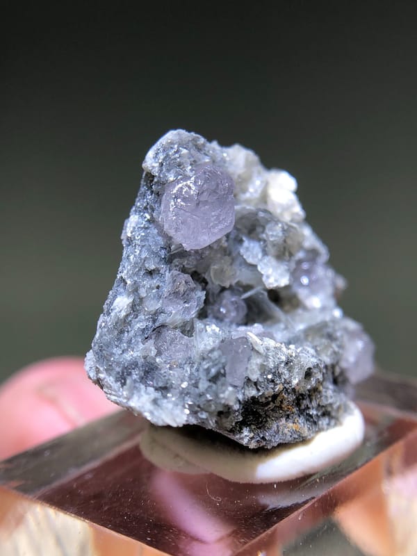 Apatite from Xuebaoding, Pingwu Co., Sichuan, China, individual mineral specimen view 9