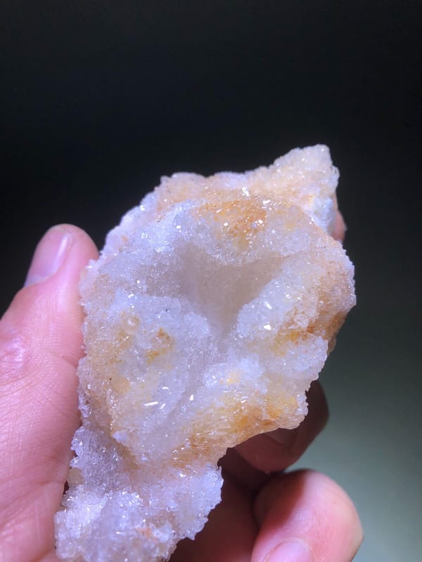 Gypsum from Guizhou, China, individual mineral specimen view 4