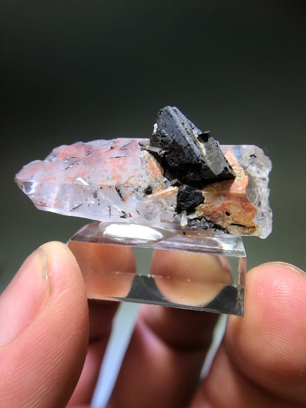 Hematite from Guangdong, China, individual mineral specimen view 1