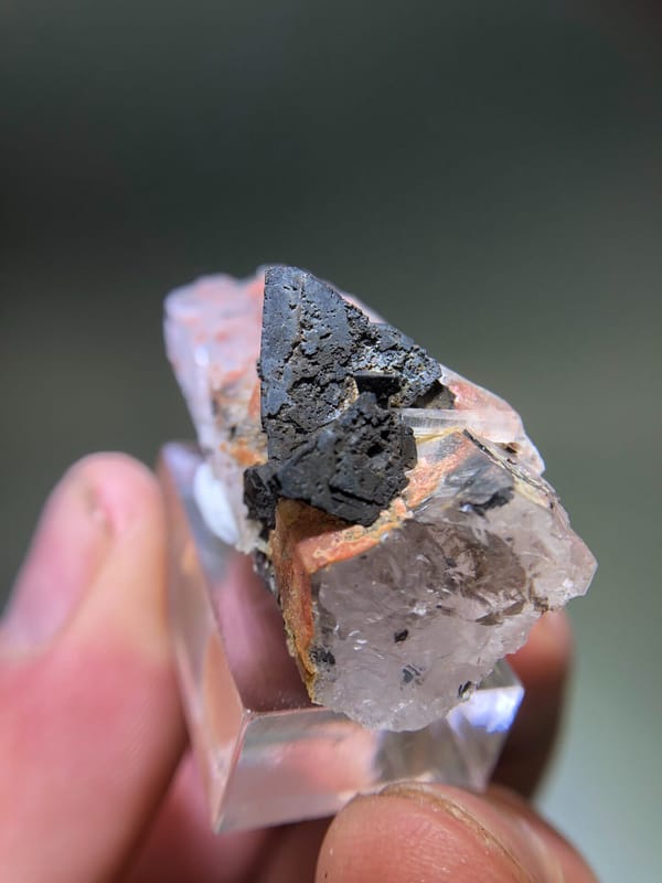 Hematite from Guangdong, China, individual mineral specimen view 2
