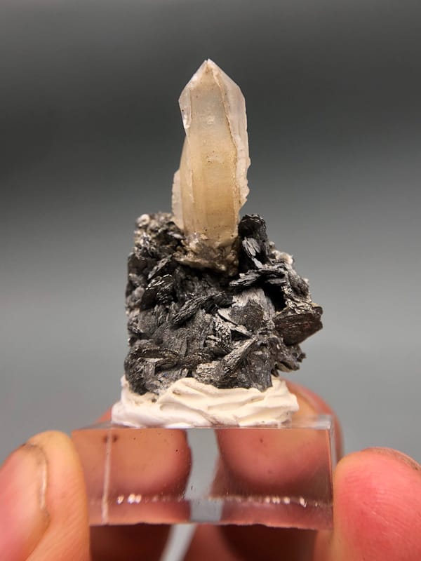 Loellingite from Inner Mongolia, China, individual mineral specimen view 1