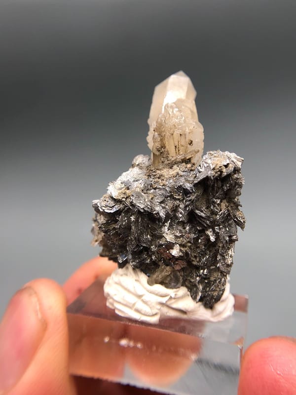 Loellingite from Inner Mongolia, China, individual mineral specimen view 3