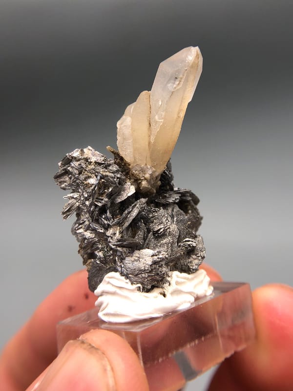 Loellingite from Inner Mongolia, China, individual mineral specimen view 5