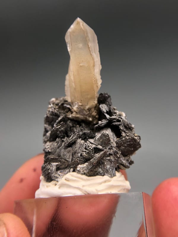 Loellingite from Inner Mongolia, China, individual mineral specimen view 6