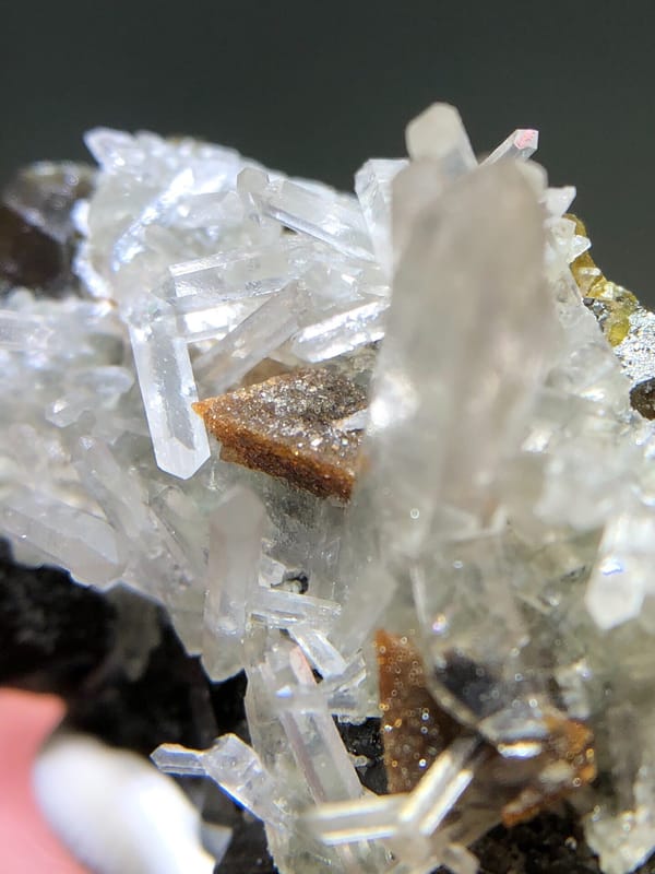 Helvine from Shijiangshan, Inner Mongolia, China, individual mineral specimen view 4