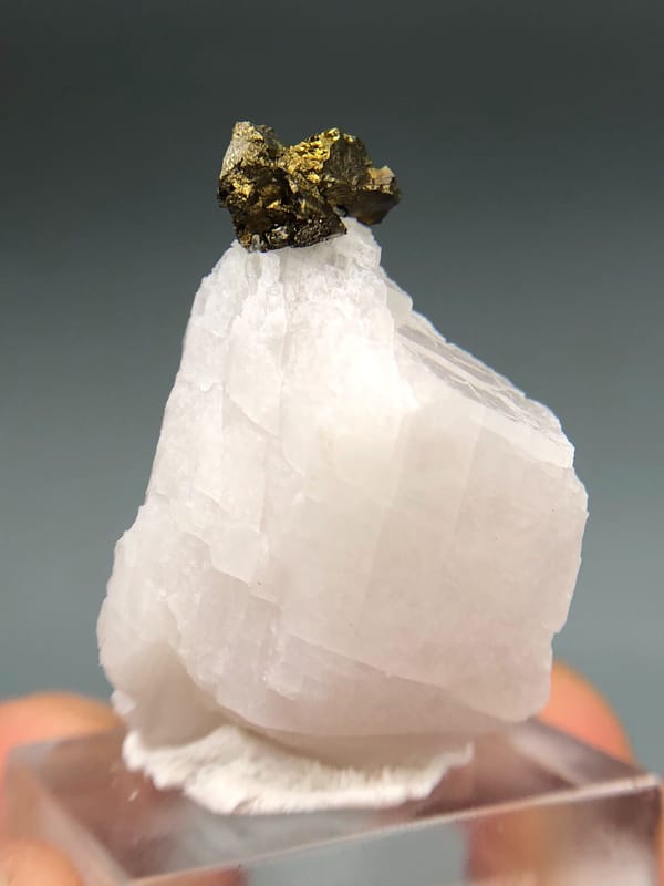 Chalcopyrite from Congo (specific country not recorded), individual mineral specimen view 2