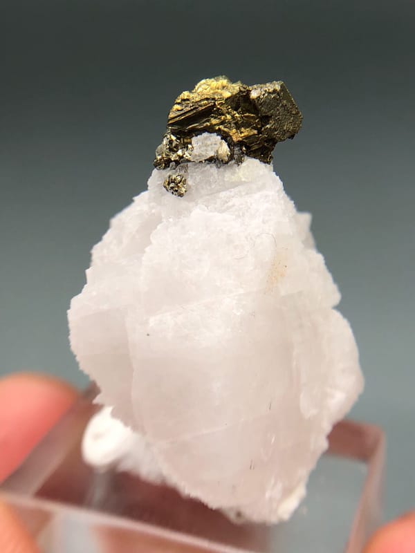 Chalcopyrite from Congo (specific country not recorded), individual mineral specimen view 6