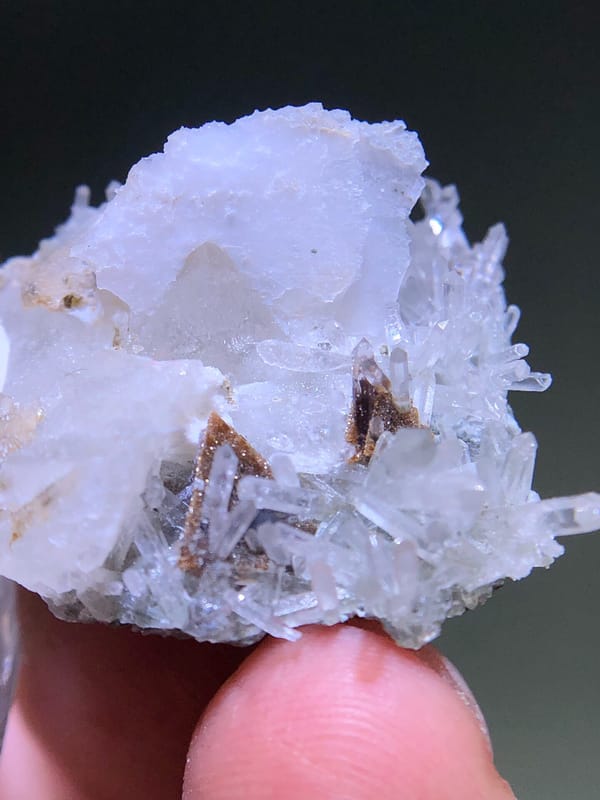 Helvine from Shijiangshan, Inner Mongolia, China, individual mineral specimen view 1