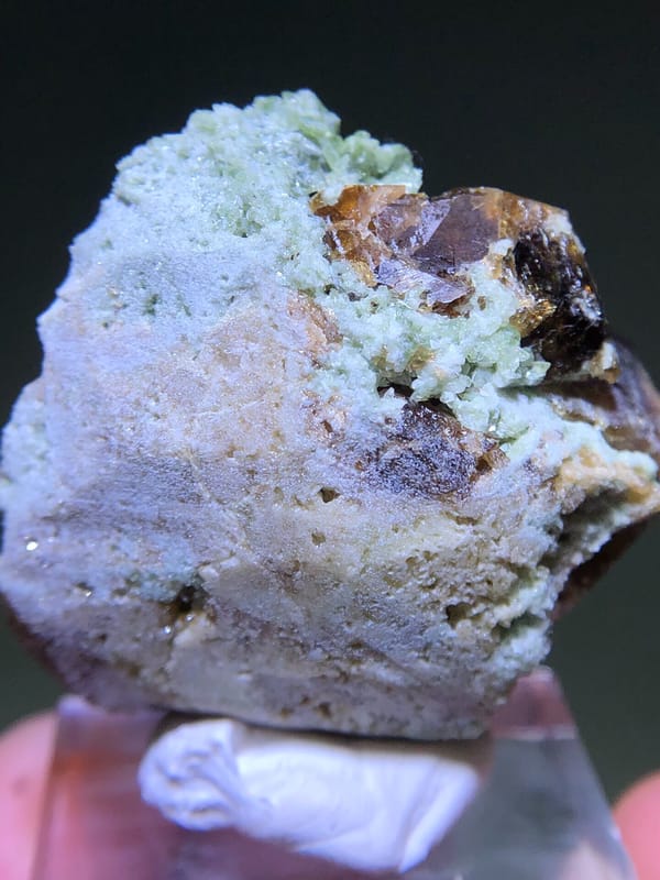 Vesuvianite from Handan, Hebei, China, individual mineral specimen view 9