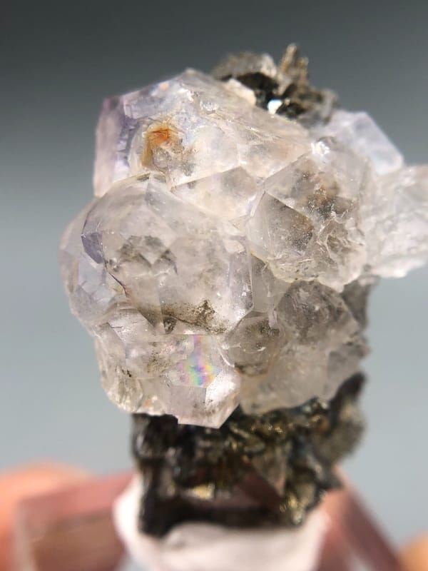 Fluorite from Inner Mongolia, China, individual mineral specimen view 2