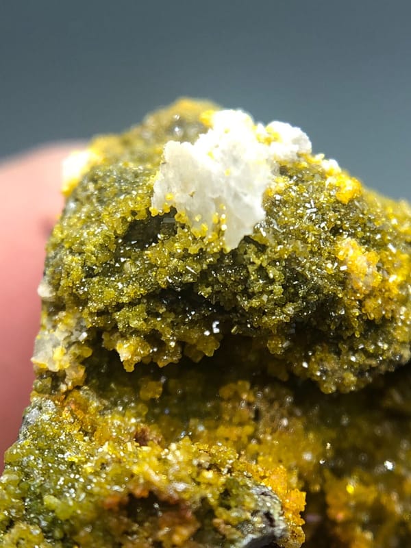 Mimetite from Guangdong, China, individual mineral specimen view 4