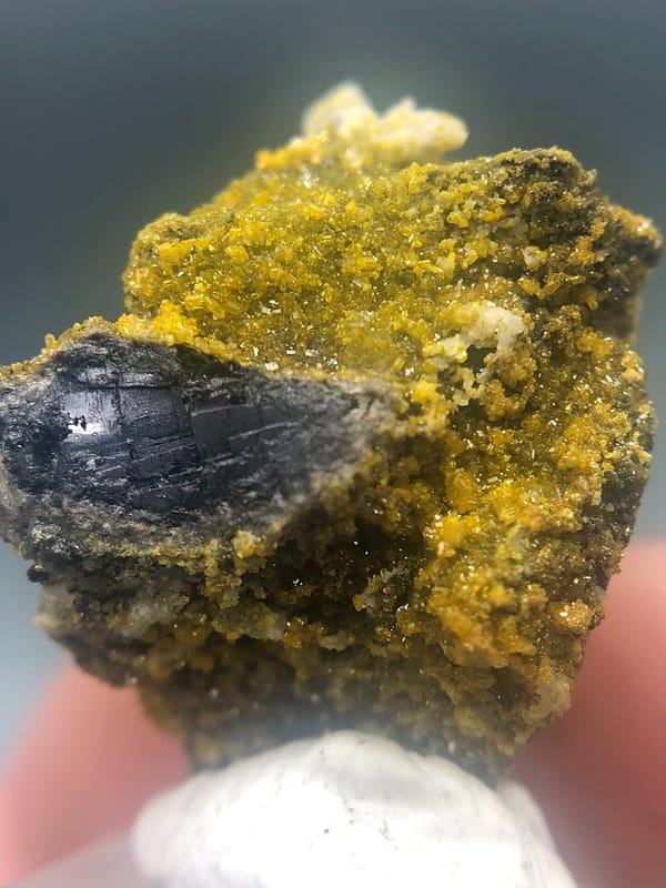 Mimetite from Guangdong, China, individual mineral specimen view 6