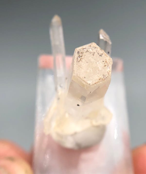 Quartz from Guangdong, China, individual mineral specimen view 9