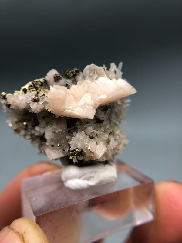 Pyrite from Shangbao Mine, Leiyang, Hunan, China, individual mineral specimen view 2
