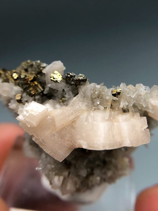 Pyrite from Shangbao Mine, Leiyang, Hunan, China, individual mineral specimen view 5