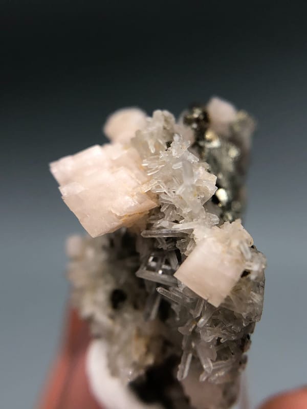 Pyrite from Shangbao Mine, Leiyang, Hunan, China, individual mineral specimen view 6