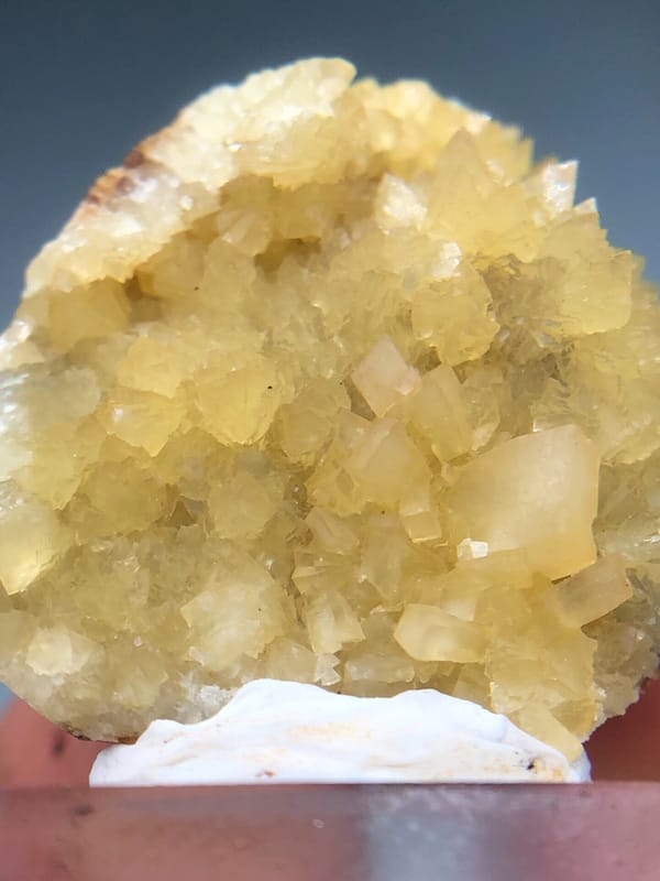 Calcite from Anhui, China, individual mineral specimen view 4