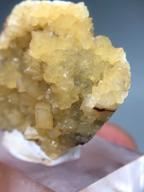 Calcite from Anhui, China, individual mineral specimen view 5