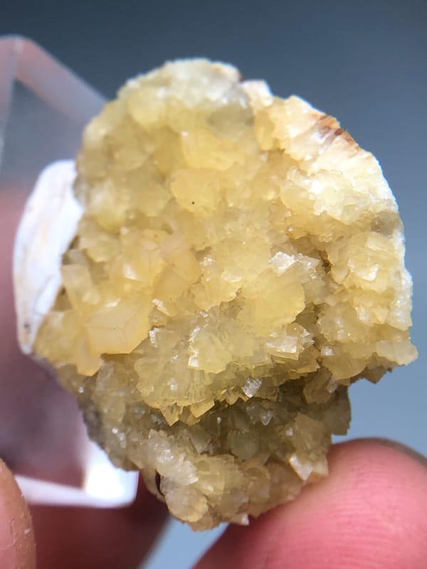 Calcite from Anhui, China, individual mineral specimen view 8