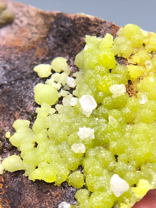 Cerussite from Guilin, Guangxi, China, individual mineral specimen view 3