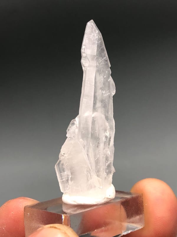 Quartz from Pakistan, individual mineral specimen view 6