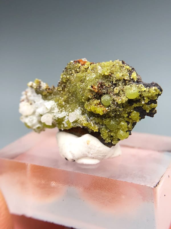 Cerussite from Guilin, Guangxi, China, individual mineral specimen view 2