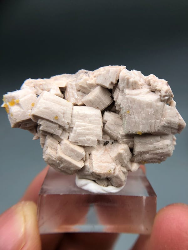 Potassium feldspar (species not verified) from Shandong, China, individual mineral specimen view 1
