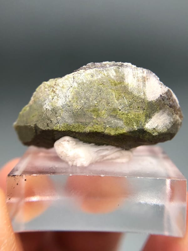 Fluorite from Zhejiang, China, individual mineral specimen view 6