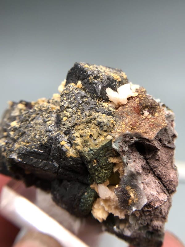 Marmatite (iron-rich sphalerite) from Jiangxi, China, individual mineral specimen view 4
