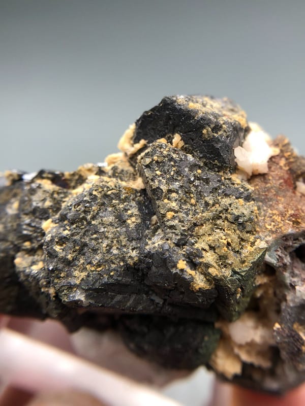 Marmatite (iron-rich sphalerite) from Jiangxi, China, individual mineral specimen view 5