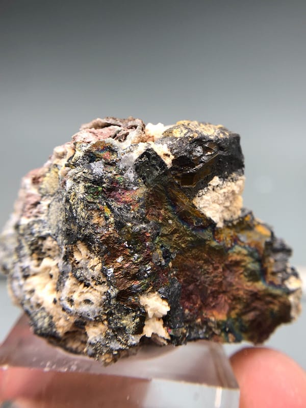 Marmatite (iron-rich sphalerite) from Jiangxi, China, individual mineral specimen view 7