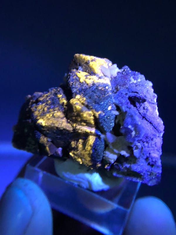 Marmatite (iron-rich sphalerite) from Jiangxi, China, individual mineral specimen view 8