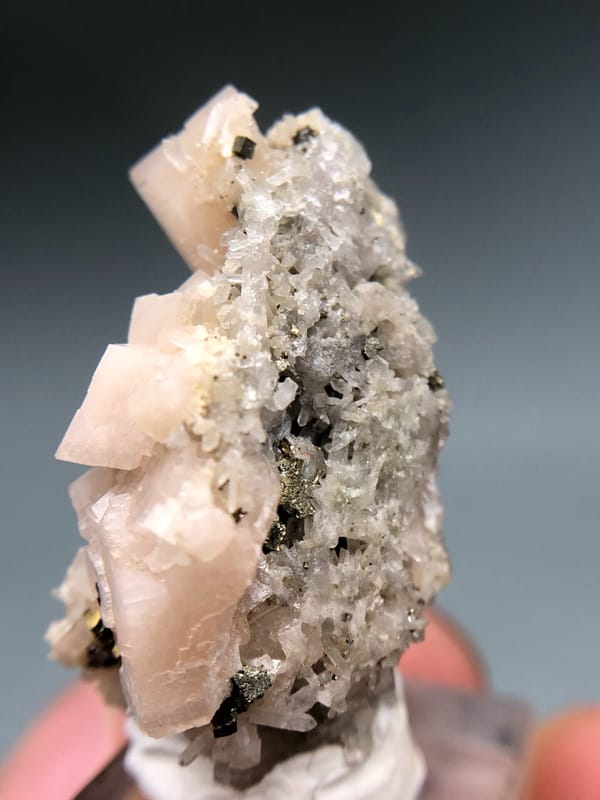 Pyrite from Shangbao Mine, Leiyang, Hunan, China, individual mineral specimen view 3