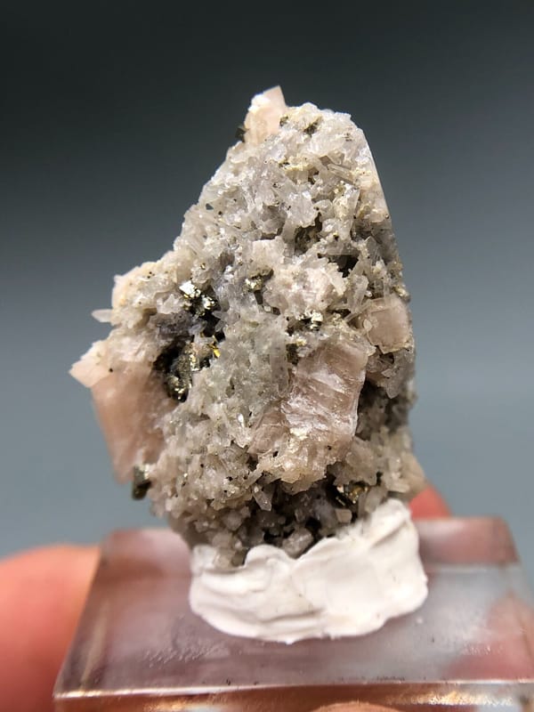 Pyrite from Shangbao Mine, Leiyang, Hunan, China, individual mineral specimen view 7