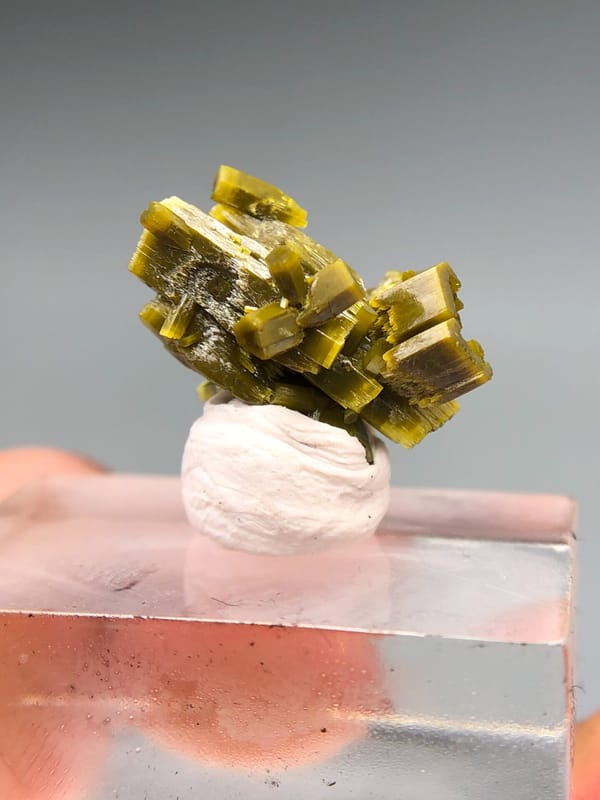 Pyromorphite from Guilin, Guangxi, China, individual mineral specimen view 1