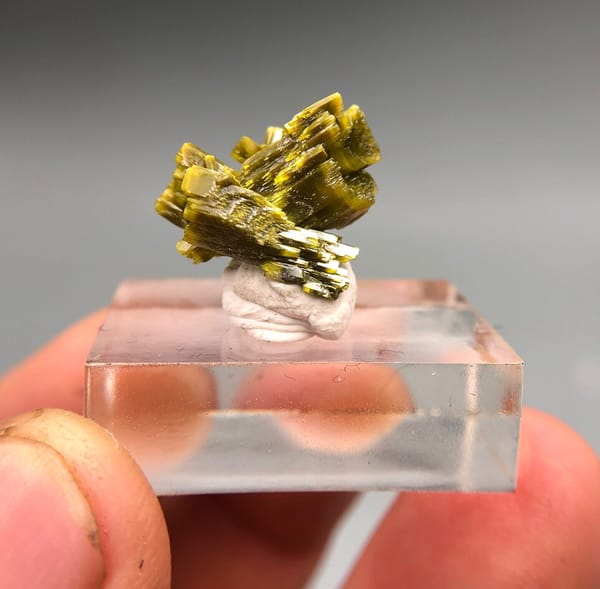 Pyromorphite from Guilin, Guangxi, China, individual mineral specimen view 2