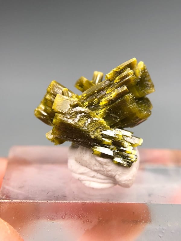 Pyromorphite from Guilin, Guangxi, China, individual mineral specimen view 5