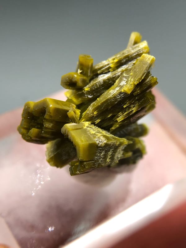Pyromorphite from Guilin, Guangxi, China, individual mineral specimen view 6