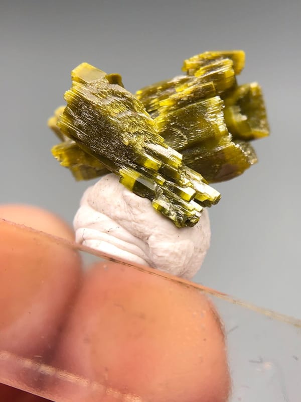 Pyromorphite from Guilin, Guangxi, China, individual mineral specimen view 9