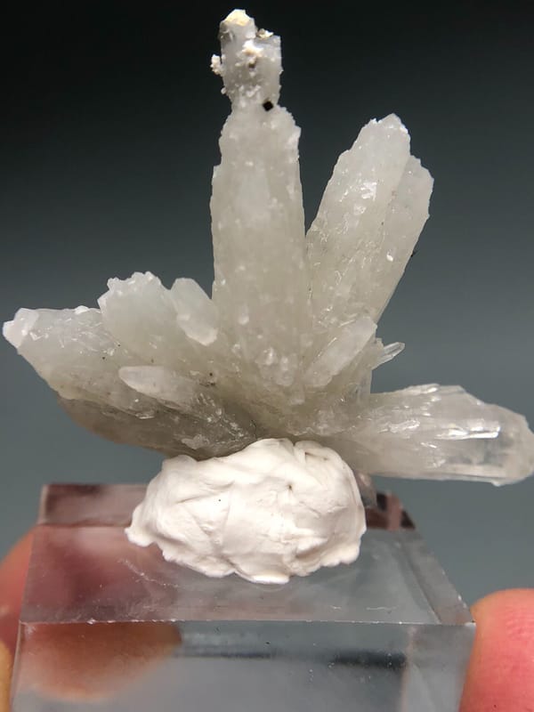 Quartz from Shangbao Mine, Leiyang, Hunan, China, individual mineral specimen view 5