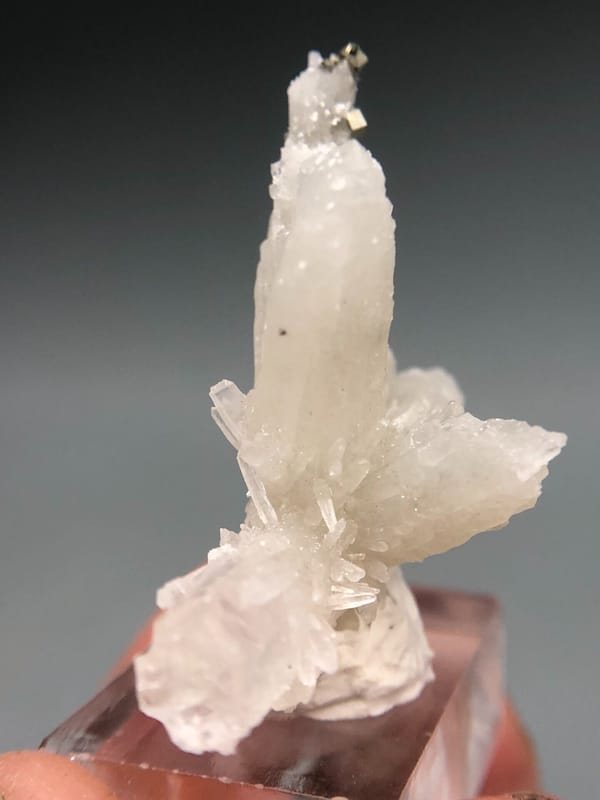 Quartz from Shangbao Mine, Leiyang, Hunan, China, individual mineral specimen view 7