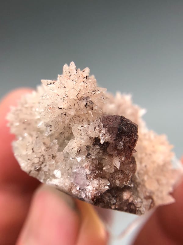 Fluorite from Hubei, China, individual mineral specimen view 4